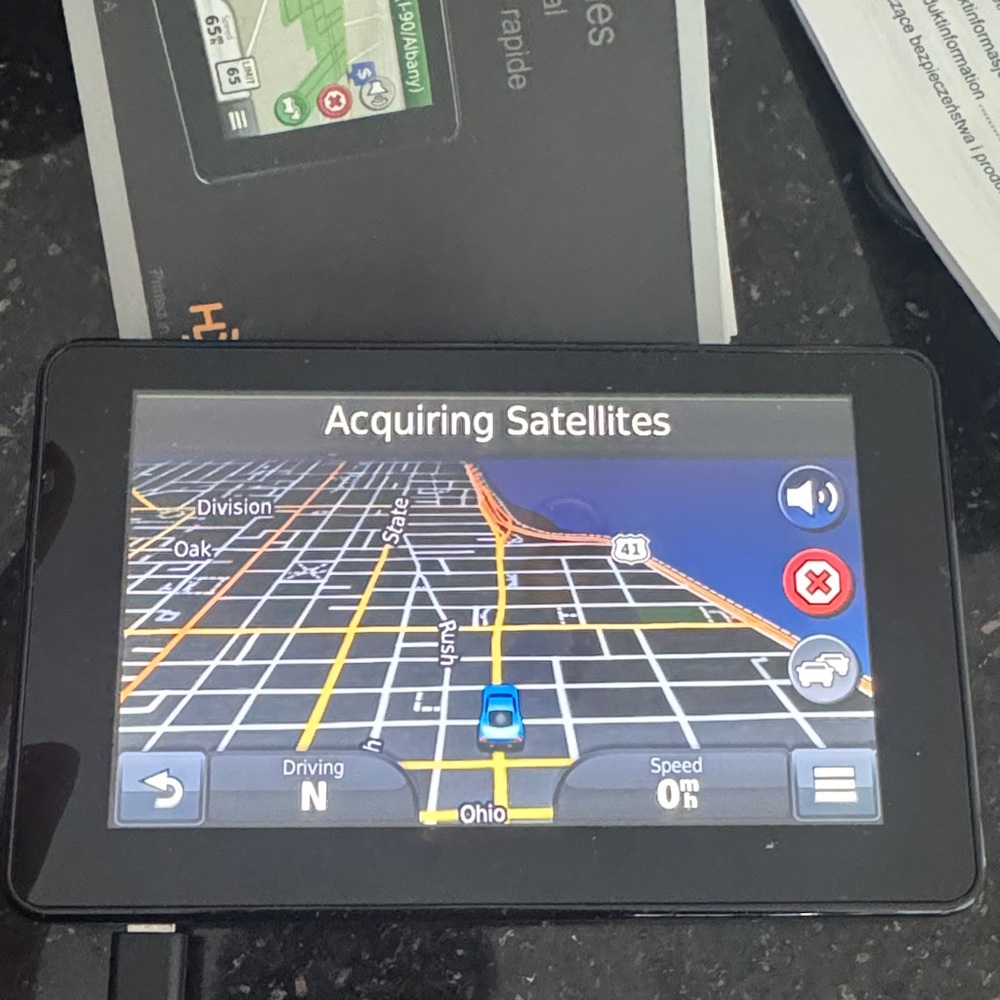 Garmin Black GPS Navigation Device
